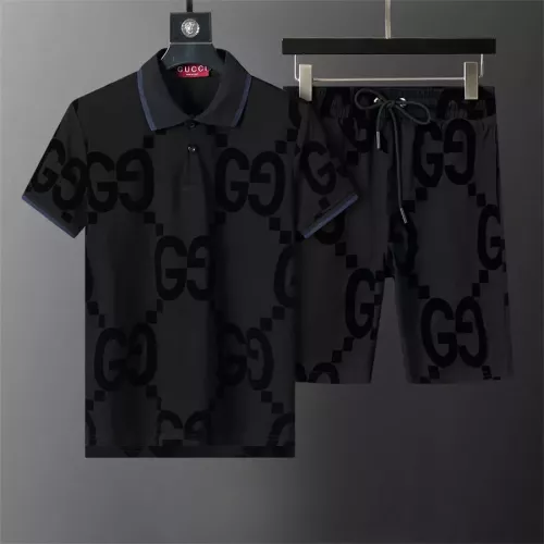 Gucci Tracksuits Short Sleeved For Men #1278873 $45.00 USD, Wholesale Replica Gucci Tracksuits