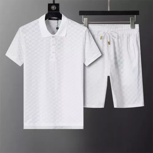 Louis Vuitton LV Tracksuits Short Sleeved For Men #1278874 $45.00 USD, Wholesale Replica Louis Vuitton LV Tracksuits