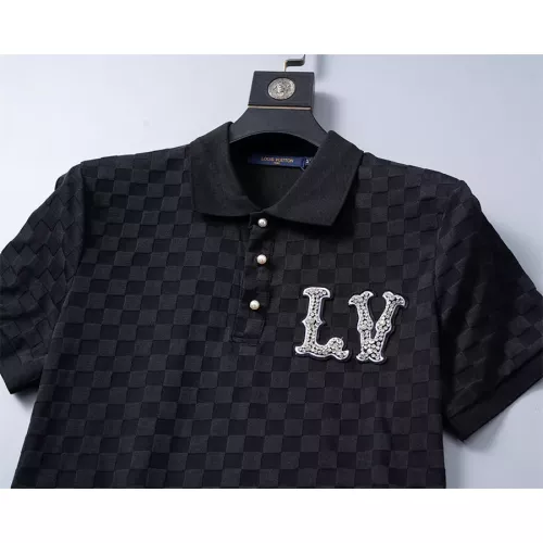 Replica Louis Vuitton LV Tracksuits Short Sleeved For Men #1278877 $45.00 USD for Wholesale