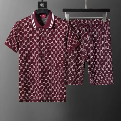 Gucci Tracksuits Short Sleeved For Men #1278883 $45.00 USD, Wholesale Replica Gucci Tracksuits