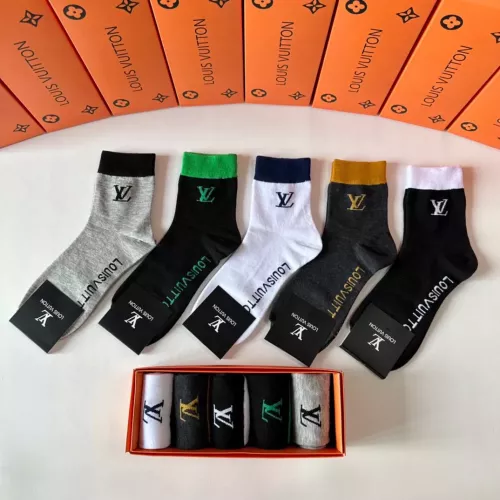 Louis Vuitton LV Socks #1278886 $29.00 USD, Wholesale Replica Louis Vuitton LV Socks