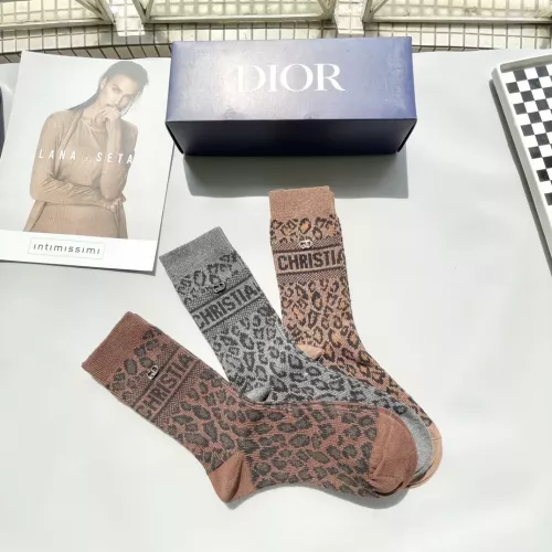 Replica Christian Dior Socks #1278887 $29.00 USD for Wholesale