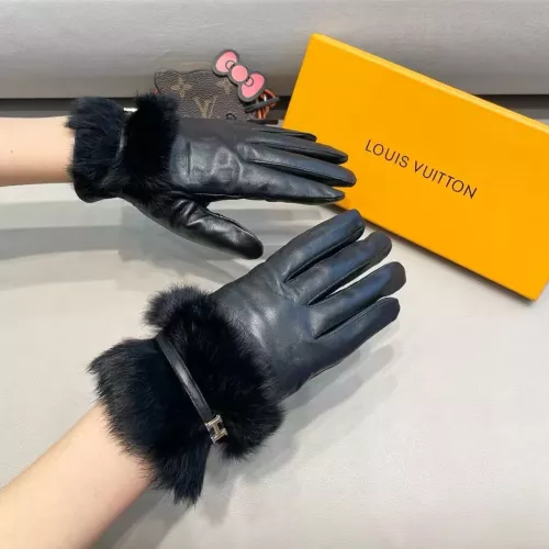 Replica Hermes Gloves For Women #1278908 $45.00 USD for Wholesale