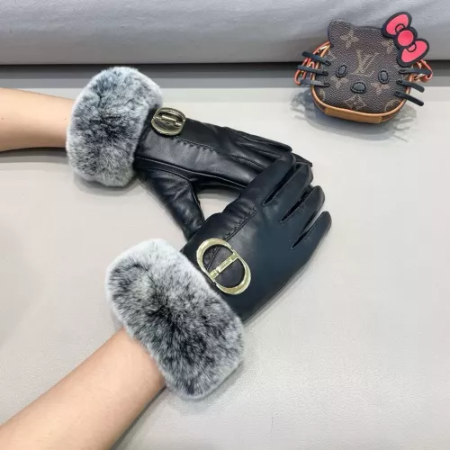 Replica Christian Dior Gloves For Women #1278912 $52.00 USD for Wholesale