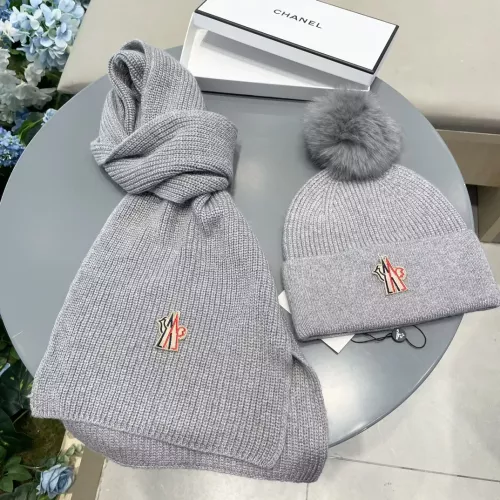 Moncler Hat and Scarf Set #1278917 $64.00 USD, Wholesale Replica Moncler Hat and Scarf and Glove Set