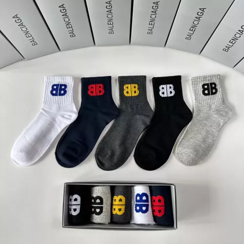 Balenciaga Socks #1278924 $27.00 USD, Wholesale Replica Balenciaga Socks