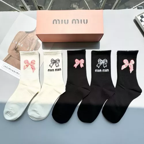 MIU MIU Socks #1278925 $29.00 USD, Wholesale Replica MIU MIU Socks