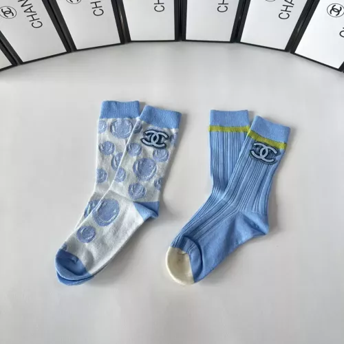 Replica Chanel Socks #1278928 $29.00 USD for Wholesale