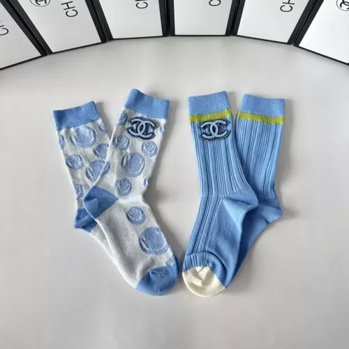 Replica Chanel Socks #1278928 $29.00 USD for Wholesale