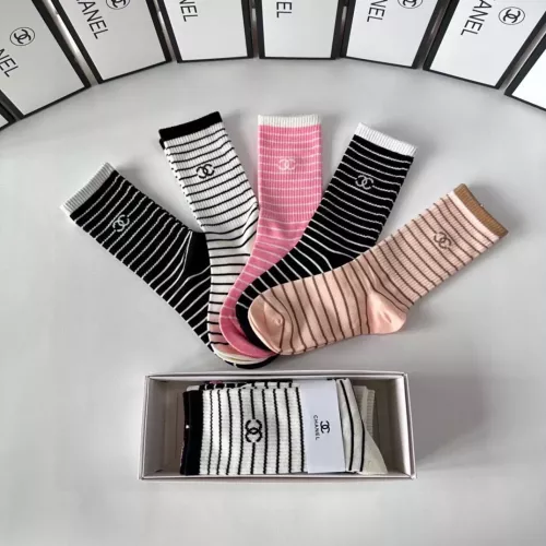 Replica Chanel Socks #1278936 $29.00 USD for Wholesale