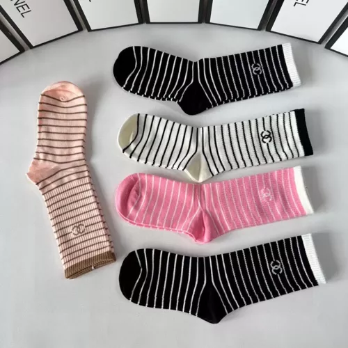 Replica Chanel Socks #1278936 $29.00 USD for Wholesale