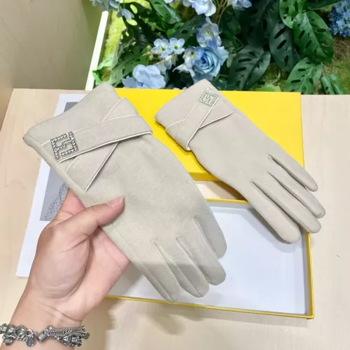 Replica Fendi Gloves #1278944 $34.00 USD for Wholesale