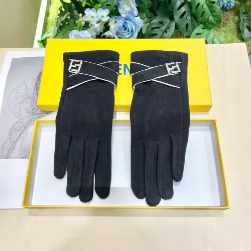 Fendi Gloves #1278945 $34.00 USD, Wholesale Replica Fendi Gloves