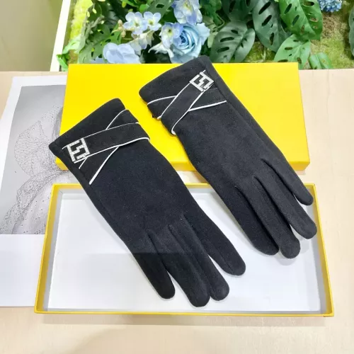 Replica Fendi Gloves #1278945 $34.00 USD for Wholesale