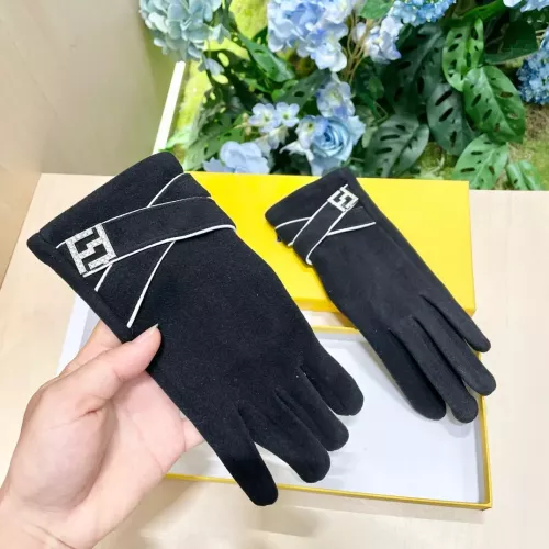 Replica Fendi Gloves #1278945 $34.00 USD for Wholesale