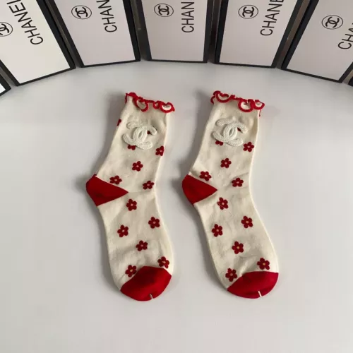 Replica Chanel Socks #1278998 $29.00 USD for Wholesale