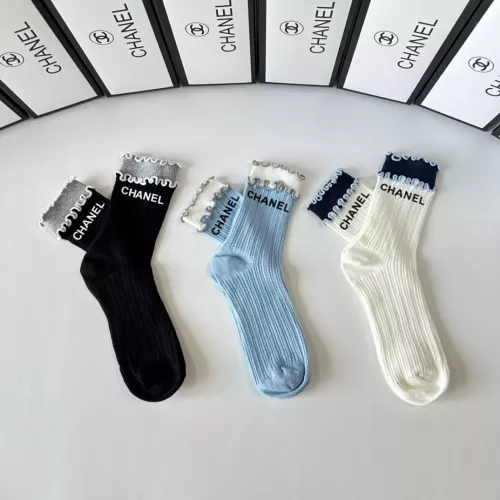 Replica Chanel Socks #1279000 $32.00 USD for Wholesale