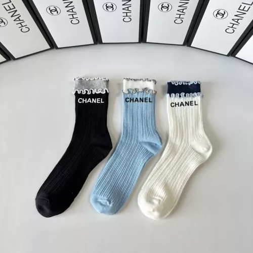 Replica Chanel Socks #1279000 $32.00 USD for Wholesale