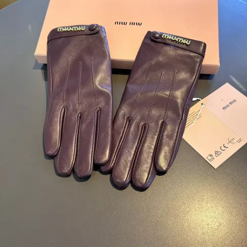 MIU MIU Gloves For Women #1279013 $42.00 USD, Wholesale Replica MIU MIU Gloves