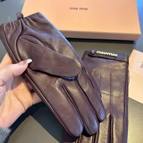 Replica MIU MIU Gloves For Women #1279013 $42.00 USD for Wholesale