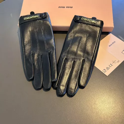 MIU MIU Gloves For Women #1279014 $42.00 USD, Wholesale Replica MIU MIU Gloves