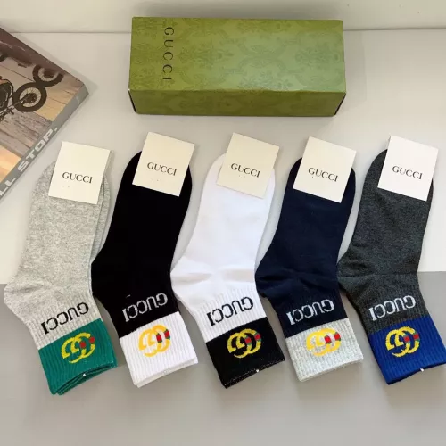 Replica Gucci Socks For Men #1279035 $29.00 USD for Wholesale