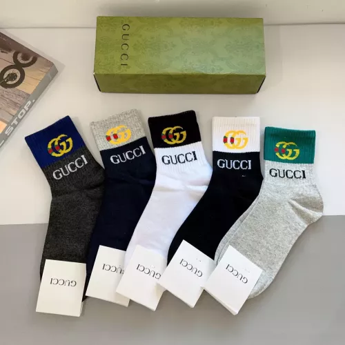 Replica Gucci Socks For Men #1279035 $29.00 USD for Wholesale