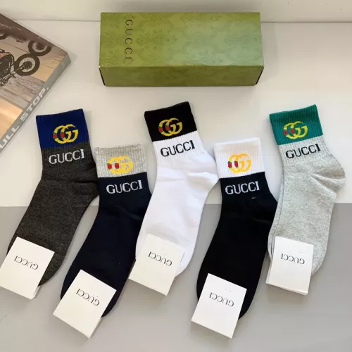 Replica Gucci Socks For Men #1279035 $29.00 USD for Wholesale