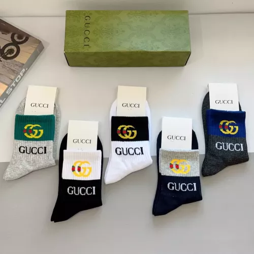 Replica Gucci Socks For Men #1279035 $29.00 USD for Wholesale