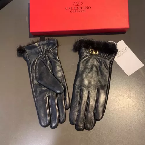 Replica Valentino Gloves For Women #1279107 $52.00 USD for Wholesale