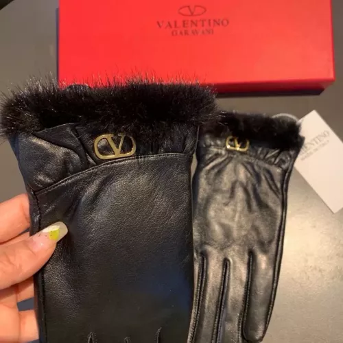 Replica Valentino Gloves For Women #1279107 $52.00 USD for Wholesale