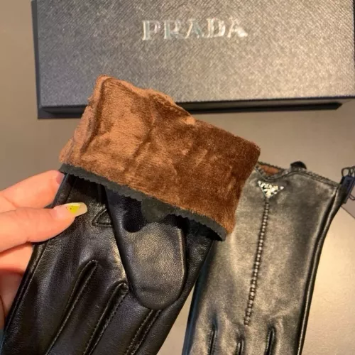 Replica Prada Gloves For Women #1279112 $45.00 USD for Wholesale