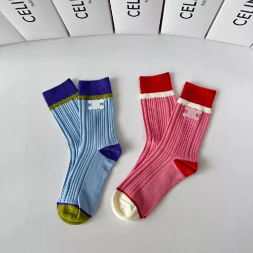 Replica Celine Socks #1279204 $29.00 USD for Wholesale