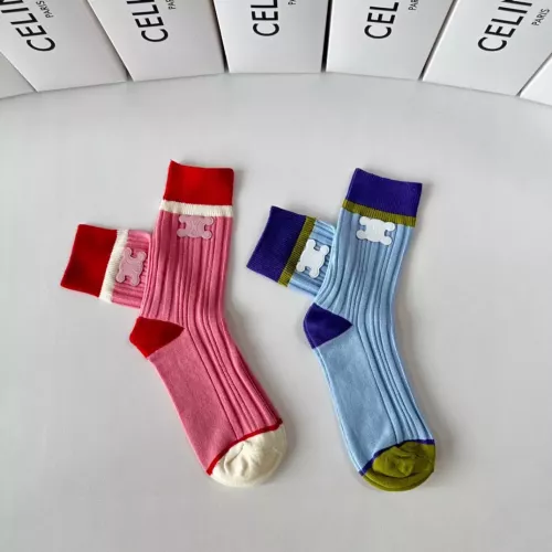 Replica Celine Socks #1279204 $29.00 USD for Wholesale