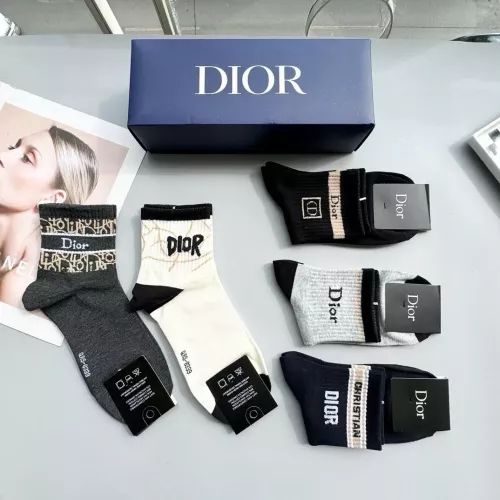 Replica Christian Dior Socks #1279214 $25.00 USD for Wholesale