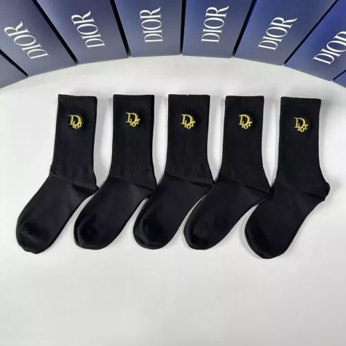 Replica Christian Dior Socks #1279217 $29.00 USD for Wholesale