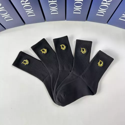 Replica Christian Dior Socks #1279217 $29.00 USD for Wholesale