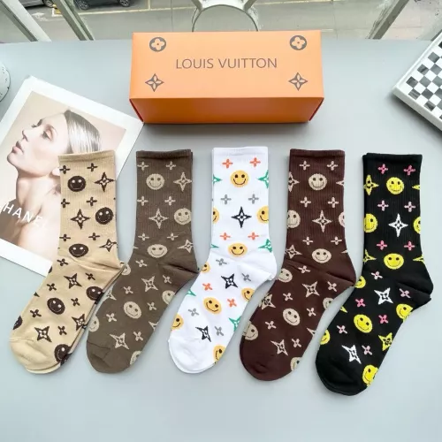 Louis Vuitton LV Socks #1279218 $29.00 USD, Wholesale Replica Louis Vuitton LV Socks