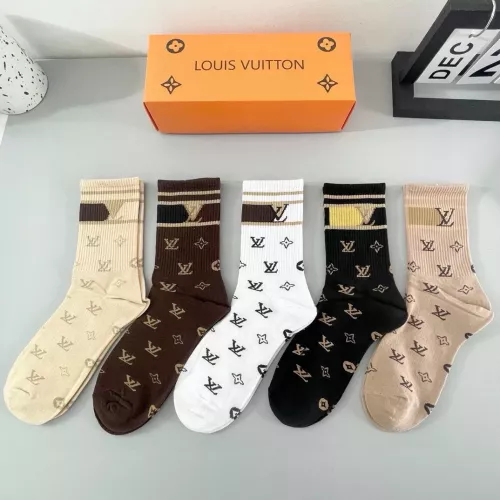 Louis Vuitton LV Socks #1279235 $29.00 USD, Wholesale Replica Louis Vuitton LV Socks