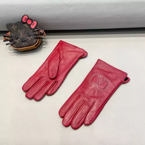 Replica Valentino Gloves For Women #1279236 $45.00 USD for Wholesale