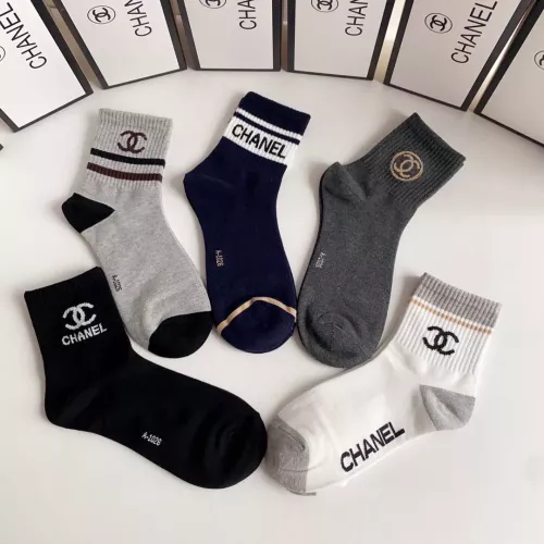 Replica Chanel Socks #1279238 $27.00 USD for Wholesale