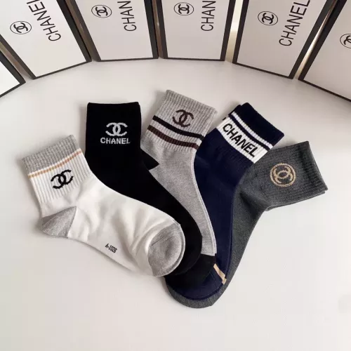 Replica Chanel Socks #1279238 $27.00 USD for Wholesale