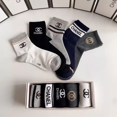 Replica Chanel Socks #1279238 $27.00 USD for Wholesale