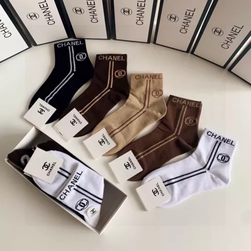 Replica Chanel Socks #1279239 $27.00 USD for Wholesale