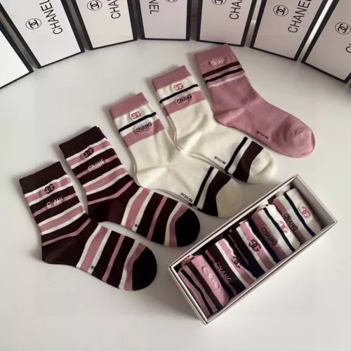 Replica Chanel Socks #1279241 $29.00 USD for Wholesale