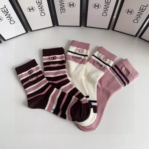 Replica Chanel Socks #1279241 $29.00 USD for Wholesale