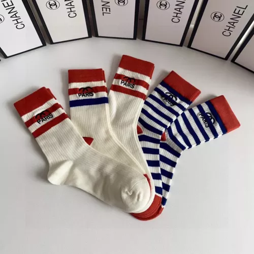 Replica Chanel Socks #1279243 $29.00 USD for Wholesale