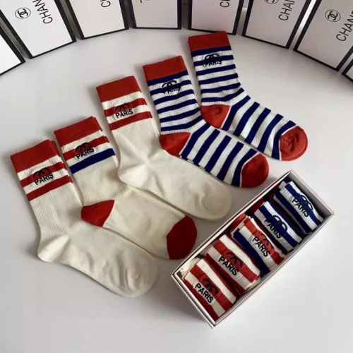 Replica Chanel Socks #1279243 $29.00 USD for Wholesale