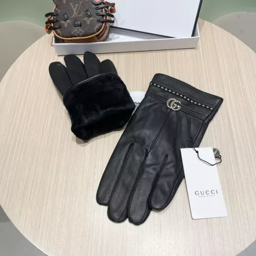 Replica Gucci Gloves For Men #1279281 $45.00 USD for Wholesale