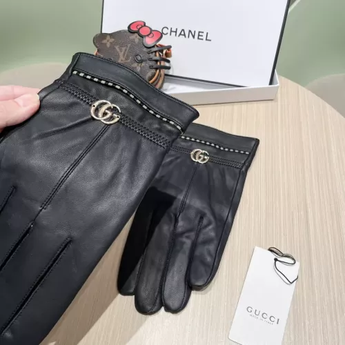 Replica Gucci Gloves For Men #1279281 $45.00 USD for Wholesale